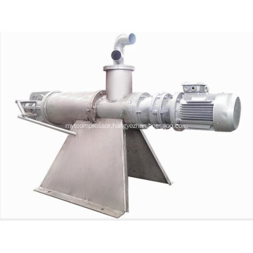 Cow dung dewater sludge liquid solid separator